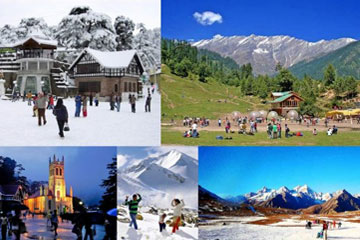 Jalandhar Shimla Manali Dalhousie Dharamshala